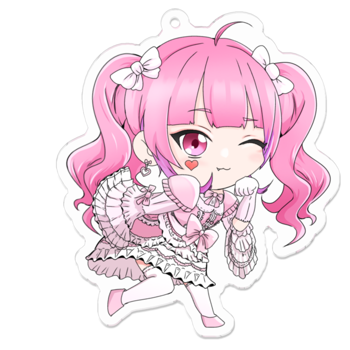 アクリルキーホルダー - 70 x 70 (mm)