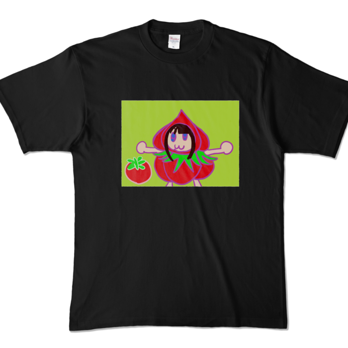カラーTシャツ - XL - ブラック (濃色)