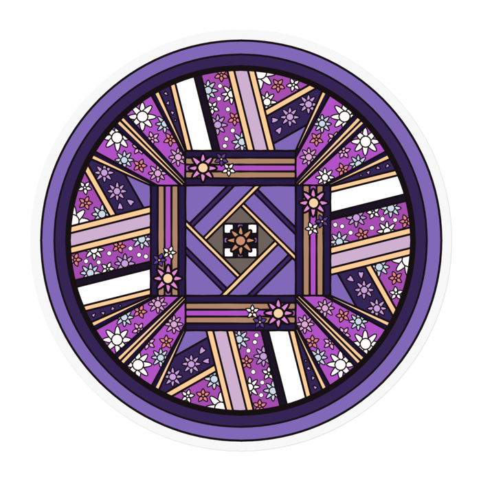 ステッカー - 100 x 100 (mm)