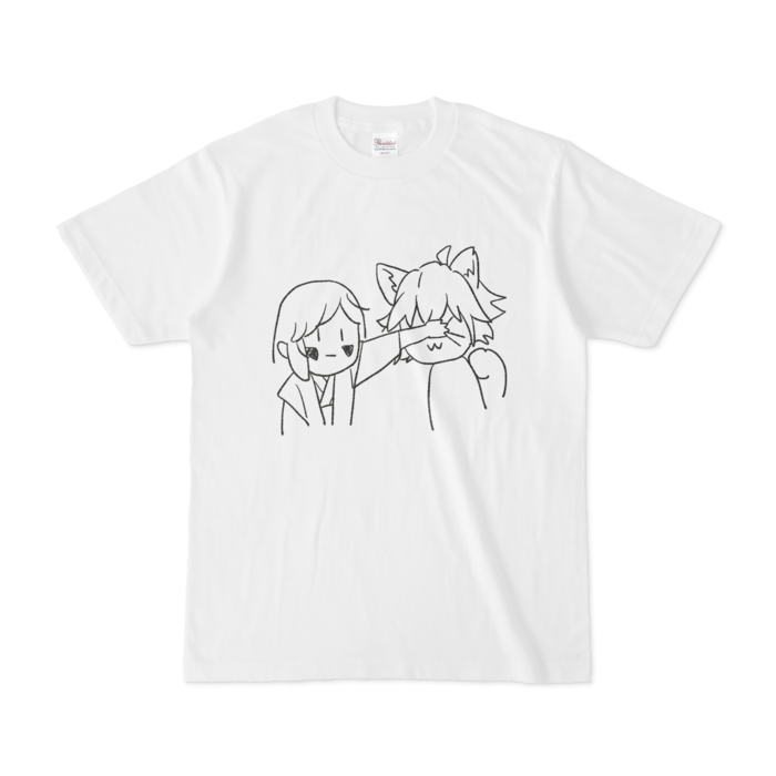 クシャ－TシャツS（白）