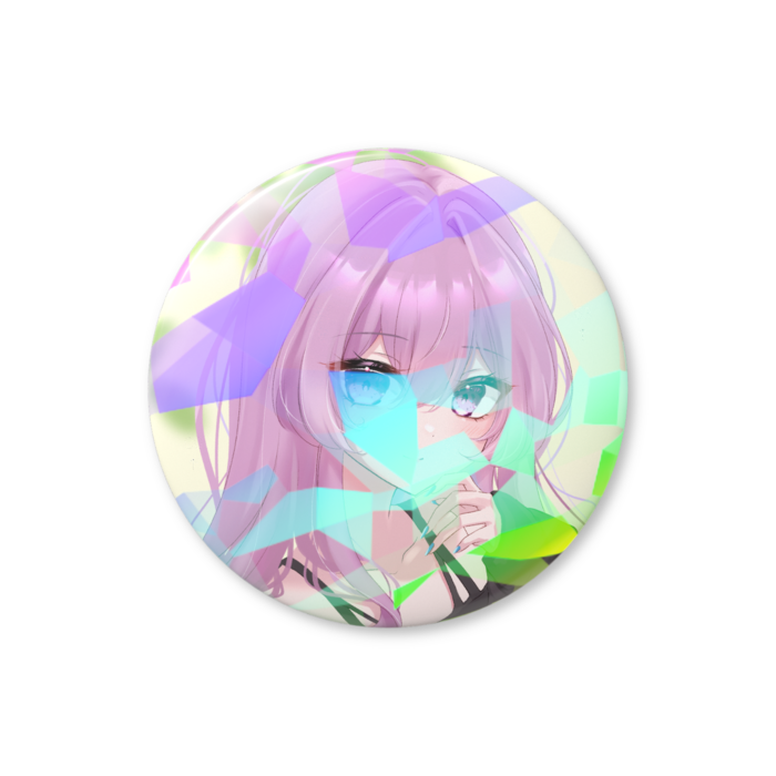 ホログラム缶バッジ - 32mm