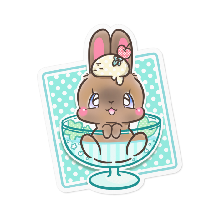 ステッカー - 100 x 100 (mm)