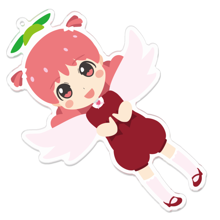 アクリルキーホルダー - 100 x 100 (mm)