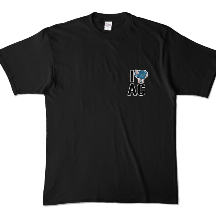 カラーTシャツ - XL - ブラック (濃色)
