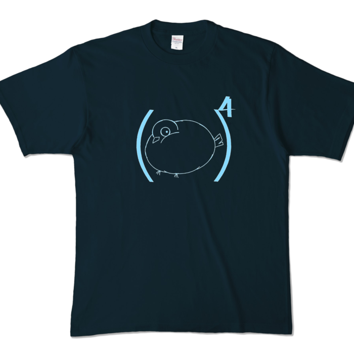 カラーTシャツ - XL - ネイビー (濃色)