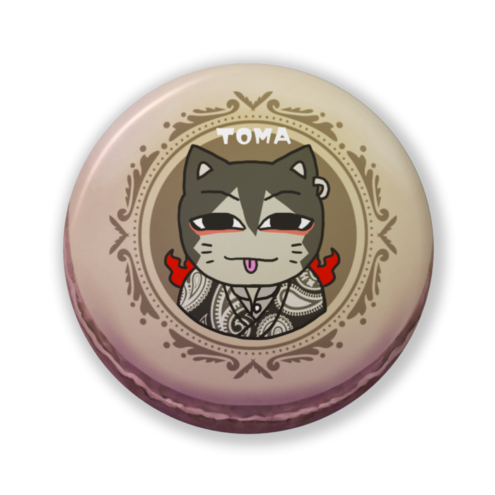 とうま(缶バッジ)32mm