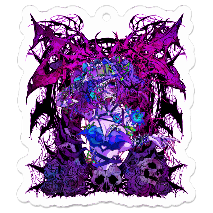 アクリルキーホルダー - 50 x 50 (mm)