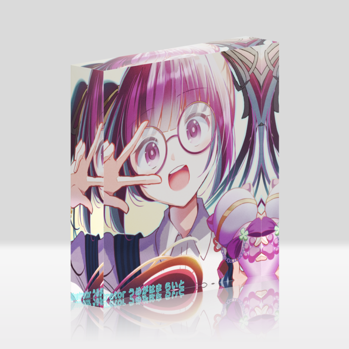 アクリルブロック - 100x100mm