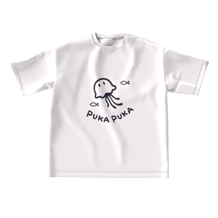 ビッグシルエットTシャツ - L - ホワイト