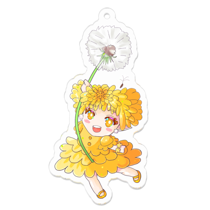 アクリルキーホルダー - 70 x 70 (mm)