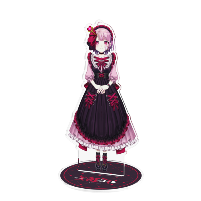 矢紅うや 立ち絵アクリルスタンド - yabeni-uya - BOOTH