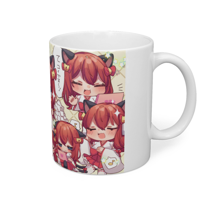 マグカップ - 直径 8 cm / 高さ 9.5 cm