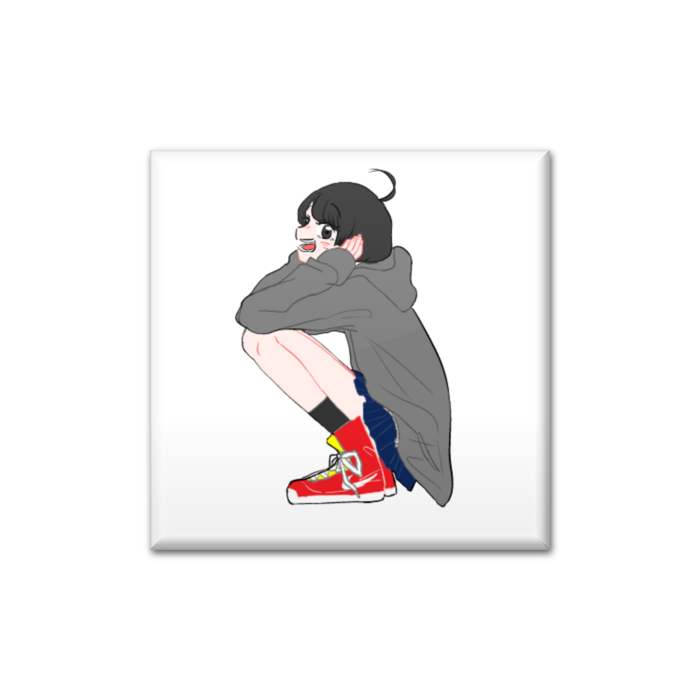 缶バッジ - 四角形40mm