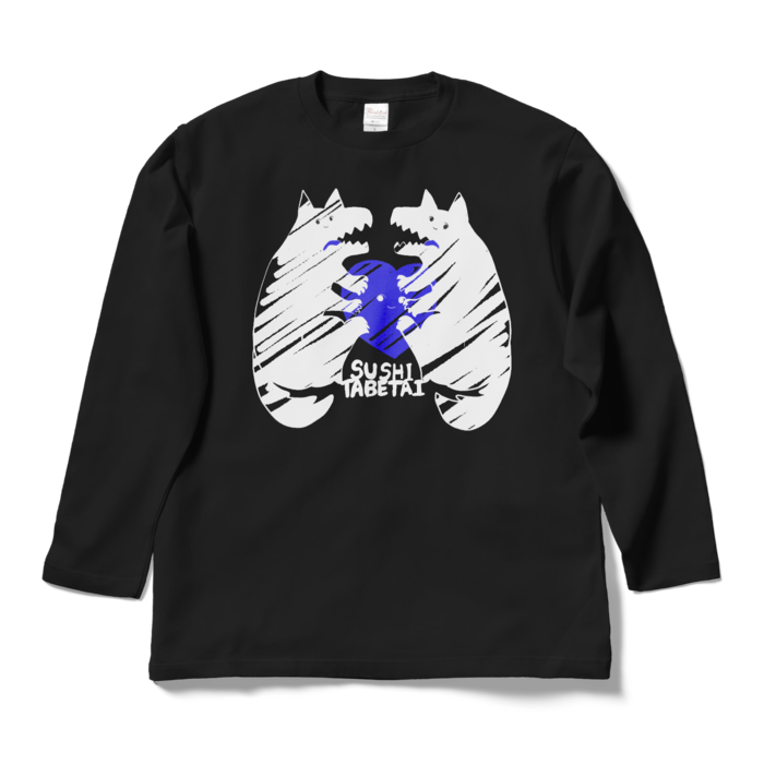 ロングスリーブTシャツ - L - ブルー