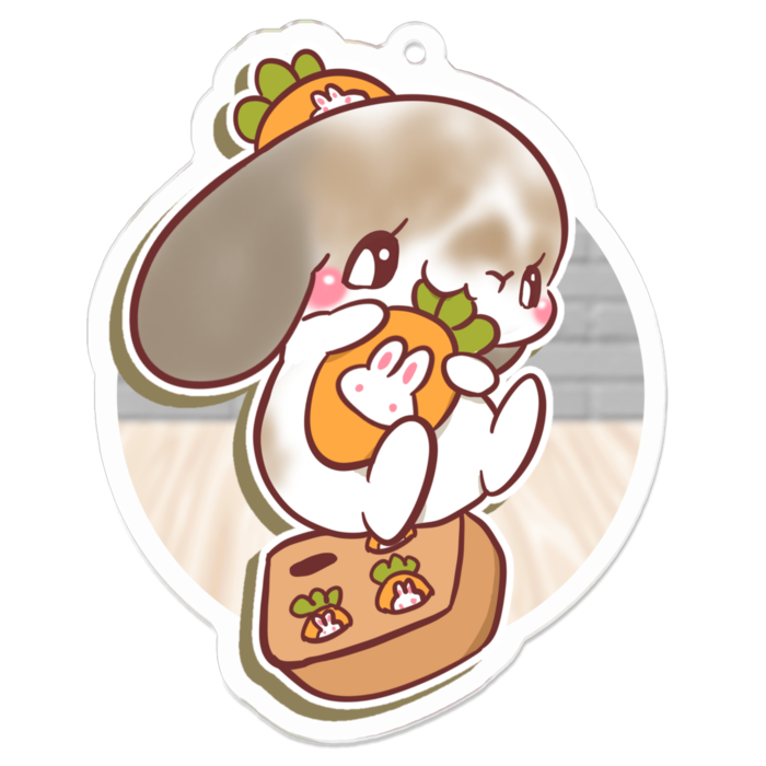 アクリルキーホルダー - 70 x 70 (mm)