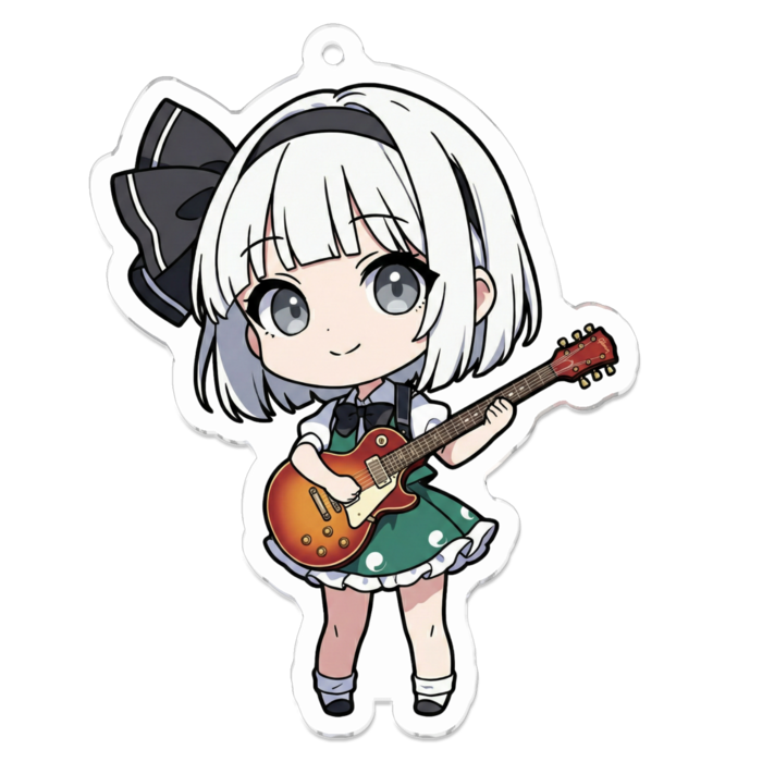 アクリルキーホルダー - 70 x 70 (mm)(キャラのみ)