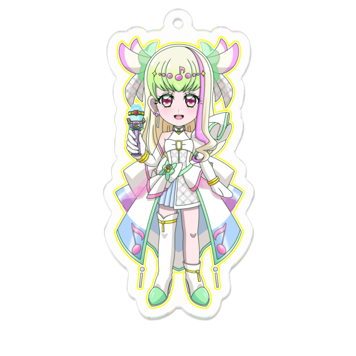 アクリルキーホルダー - 70 x 70 (mm)