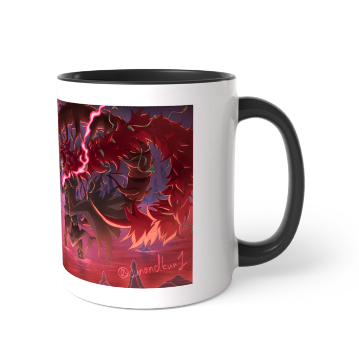 ツートンカラーマグカップ - 直径 8.2cm / 高さ 9.5cm