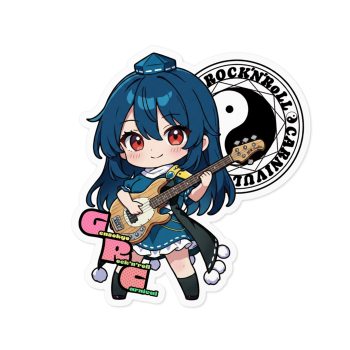 ステッカー - 100 x 100 (mm)