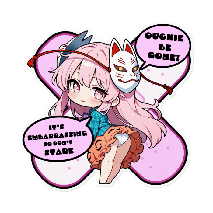 ステッカー - 160 x 160 (mm)