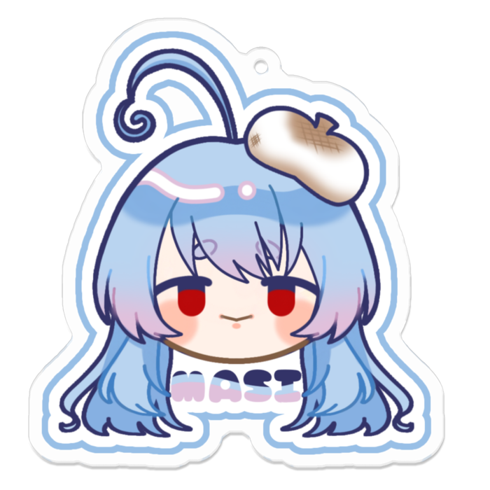 アクリルキーホルダー - 70 x 70 (mm)