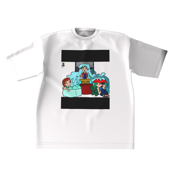 ビッグシルエットTシャツ - XL - 正面