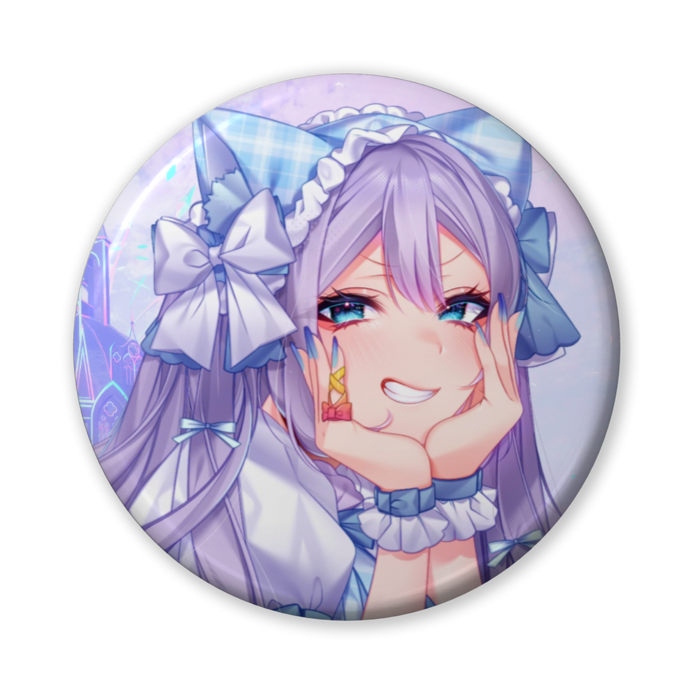 2024／十璃凛バースデー缶バッジ(ドレスver.)(2)