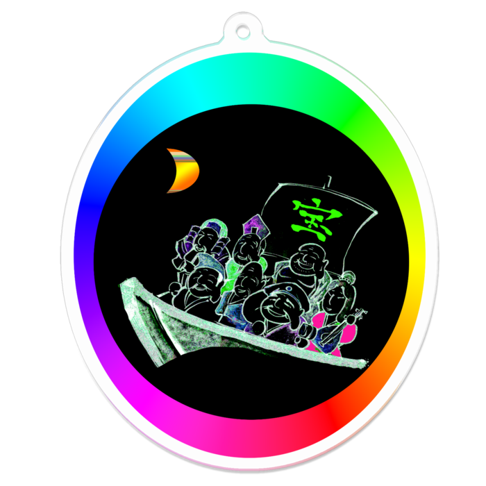 アクリルキーホルダー - 70 x 70 (mm)