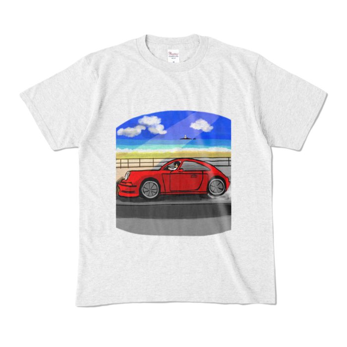 カラーTシャツ - M - アッシュ (淡色)