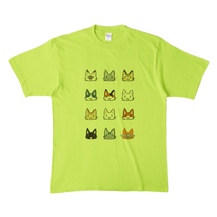 カラーTシャツ(淡色) - XL - ライトグリーン