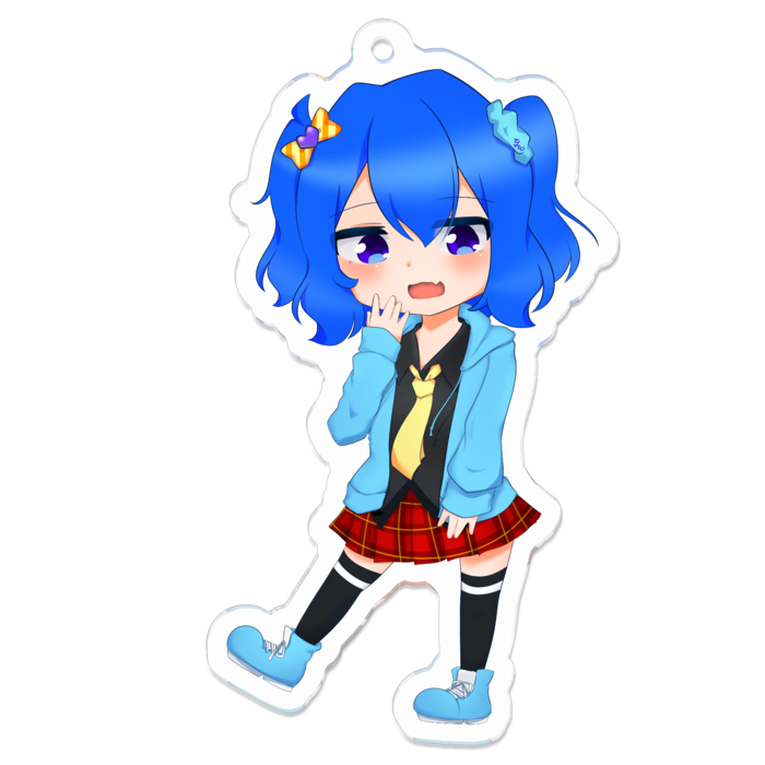 アクリルキーホルダー - 70 x 70 (mm)