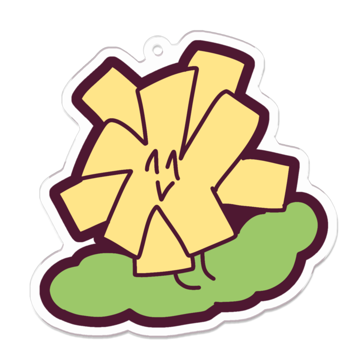 アクリルキーホルダー - 70 x 70 (mm)