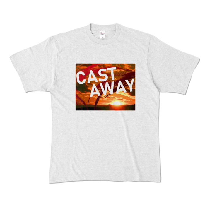 カラーTシャツ - XL - アッシュ (淡色)