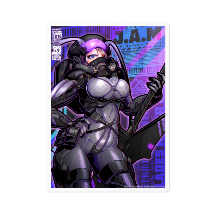 ステッカー - 100 x 100 (mm)