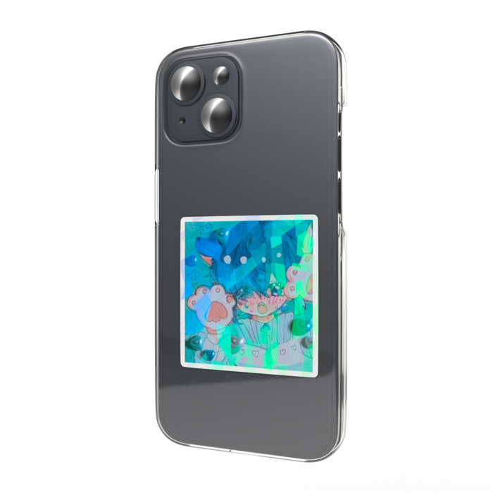 ホログラムスマホステッカー - 縦(1)