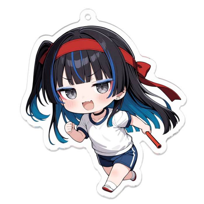 アクリルキーホルダー - 70 x 70 (mm)