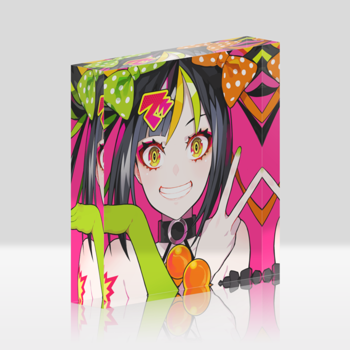 アクリルブロック - 100x100mm