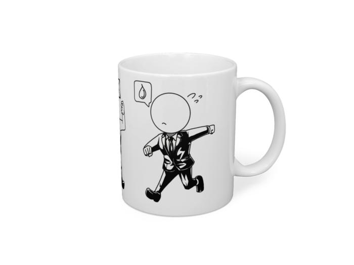 マグカップ - 直径 8 cm / 高さ 9.5 cm