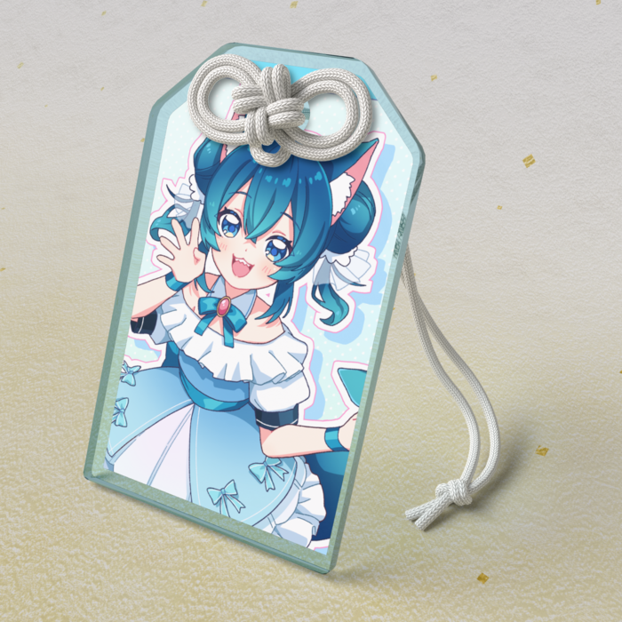 アクリルお守り - 50 × 80mm