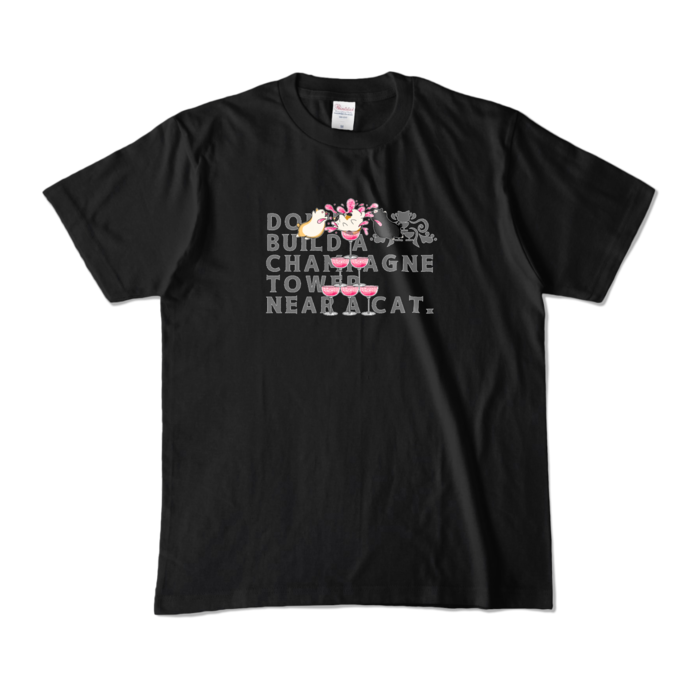 カラーTシャツ - M - ブラック (濃色)