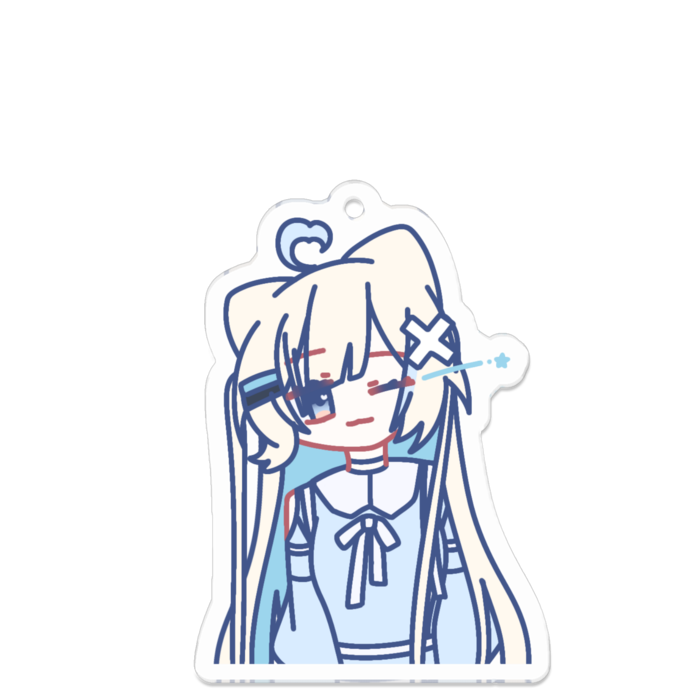 アクリルキーホルダー - 70 x 70 (mm)