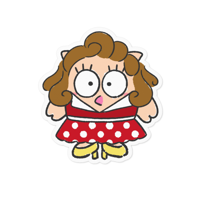 ステッカー - 100 x 100 (mm)