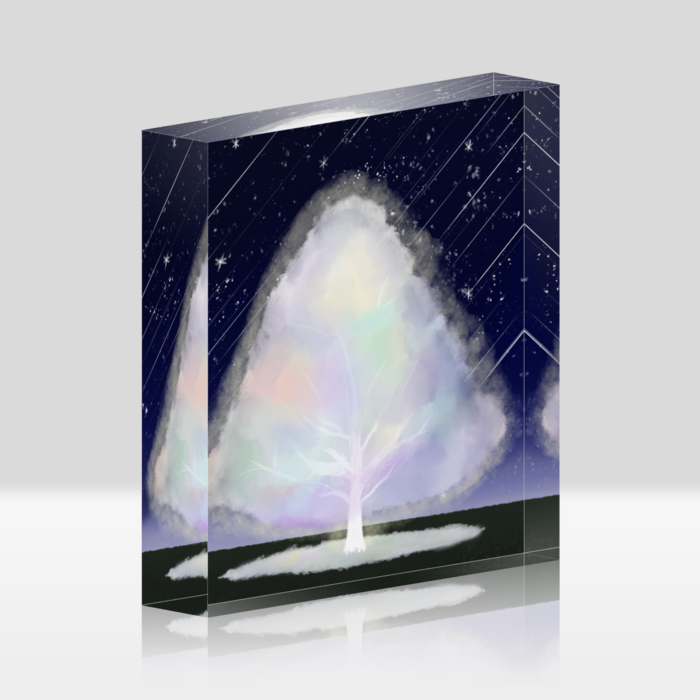 アクリルブロック - 100x100mm
