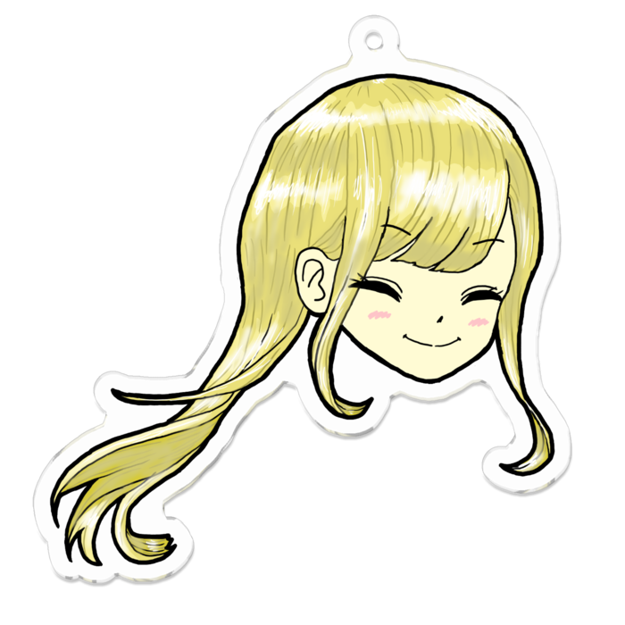 アクリルキーホルダー - 70 x 70 (mm)
