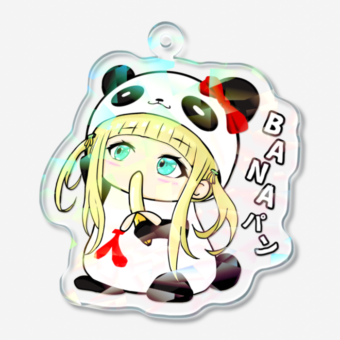 ホログラムアクリルキーホルダー - 50 × 50mm