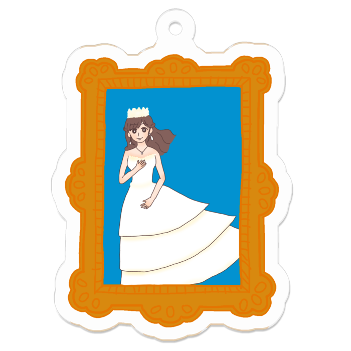 アクリルキーホルダー - 50 x 50 (mm)