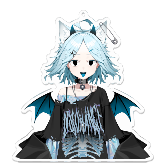 アクリルキーホルダー - 100 x 100 (mm)