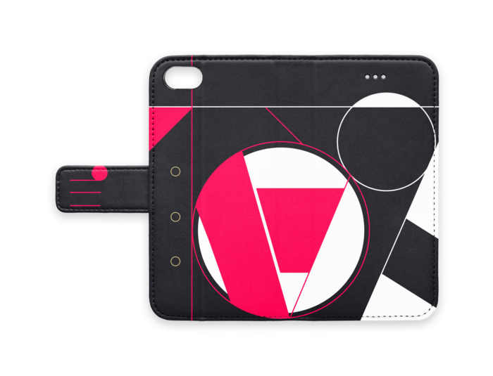 手帳型iPhoneケース - iPhone7 - ストラップ穴 なし