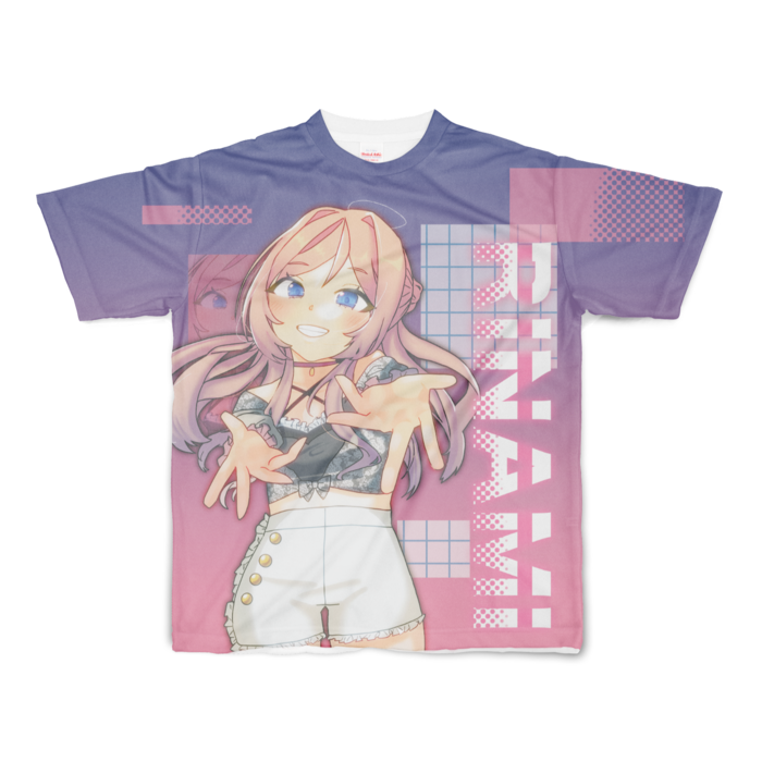 フルグラフィックTシャツ - S - 両面印刷