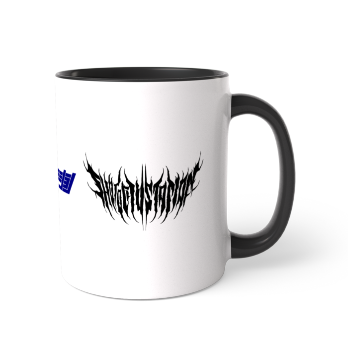 ツートンカラーマグカップ - 直径 8.2cm / 高さ 9.5cm